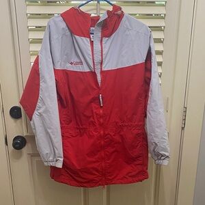 Columbia Red and Grey Outdoor Jacket